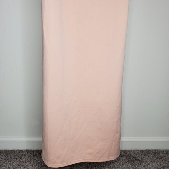 NWT Lumier by Bariano Australia Halter Sheath Gown Pink - Picture 5 of 16